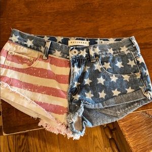 America flag shorts